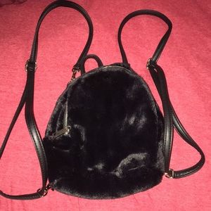 Olivia Miller Bags - Mini faux fur back pack Olivia Miller Bags - Mini faux fur back pack